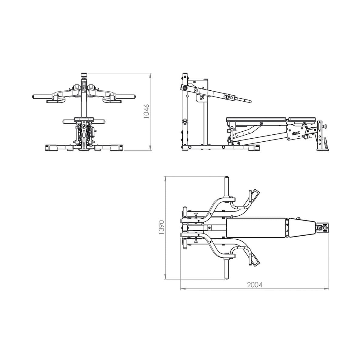 ATX Lever Arm Multi Press 2.0