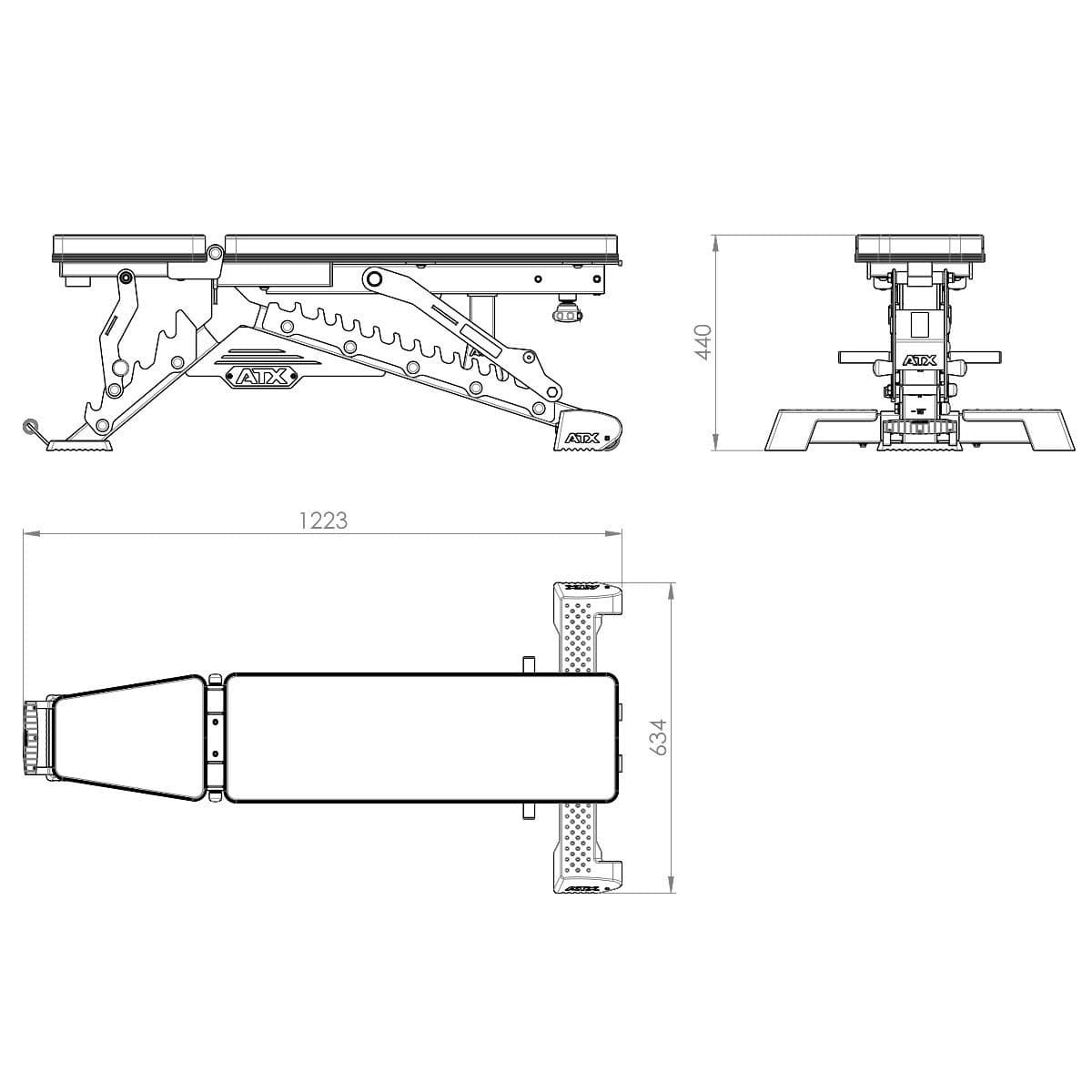ATX Warrior Multi Bench MBX-750 2.0