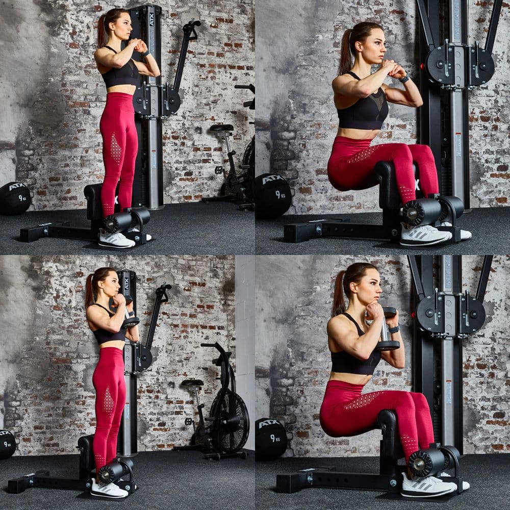 ATX Sissy Squat Master - Squat Trainer Compact