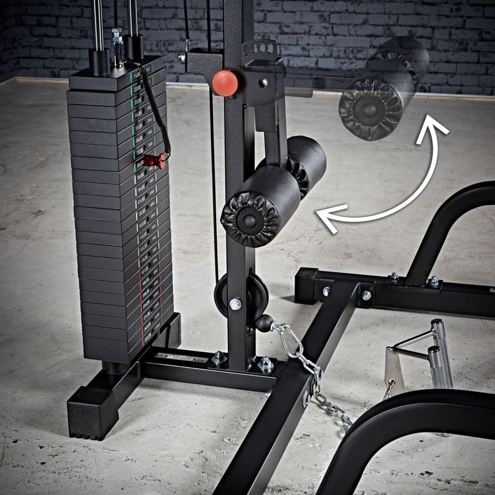 ATX Multipress with lat pulldown machine