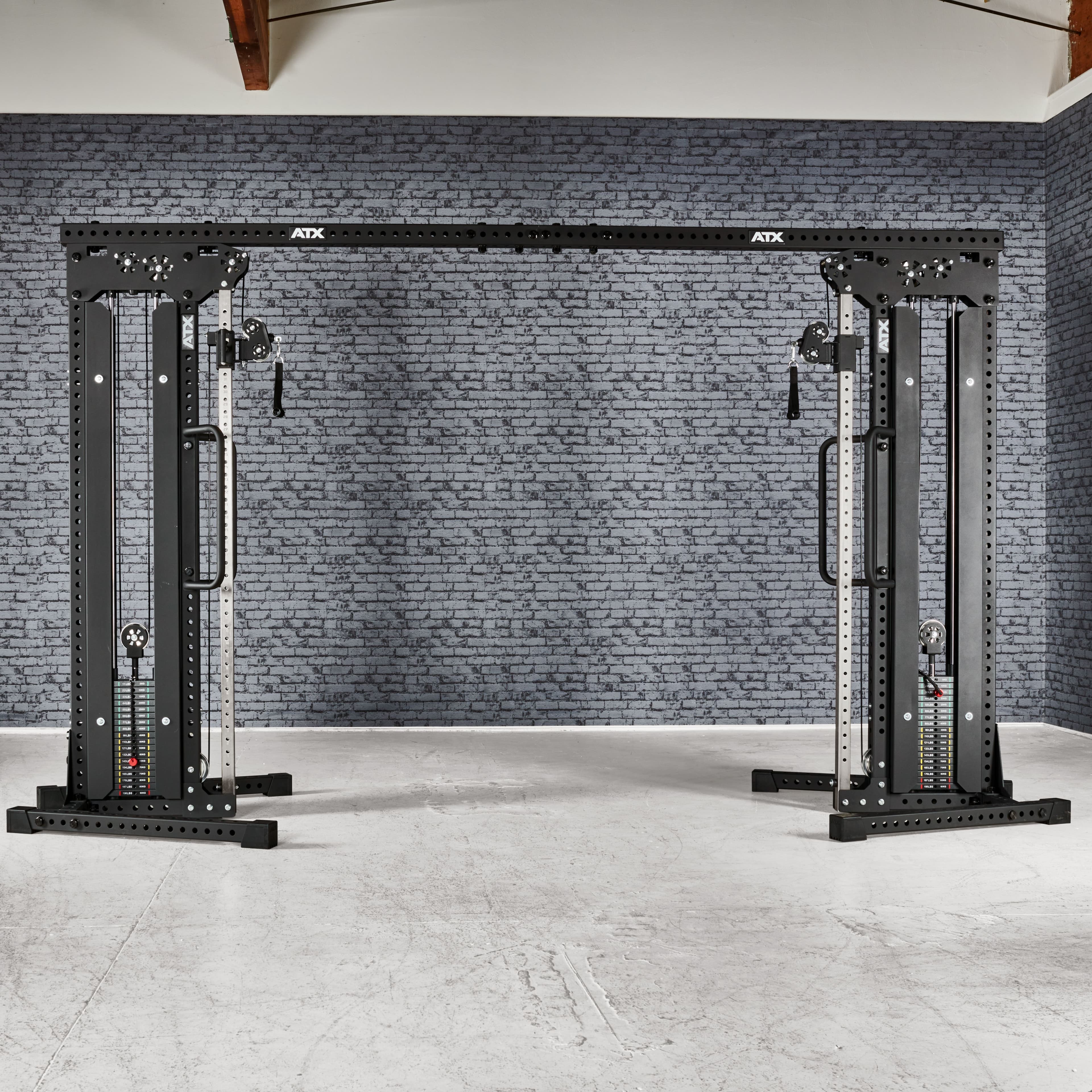 ATX Cable Crossover - pull station 2 x 90 kg plug-in weights