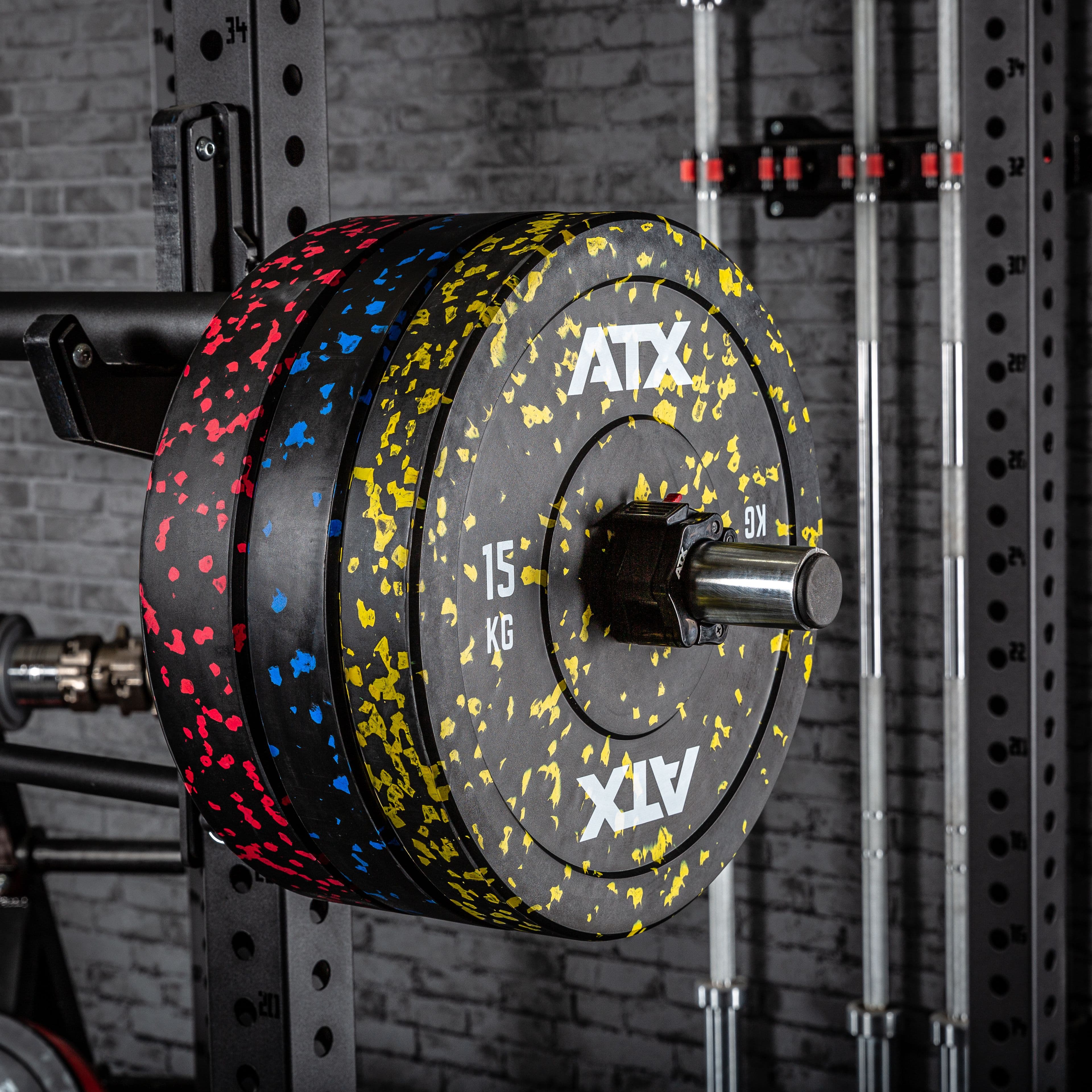 Color Splash Bumper Plates - 5 to 25 kg