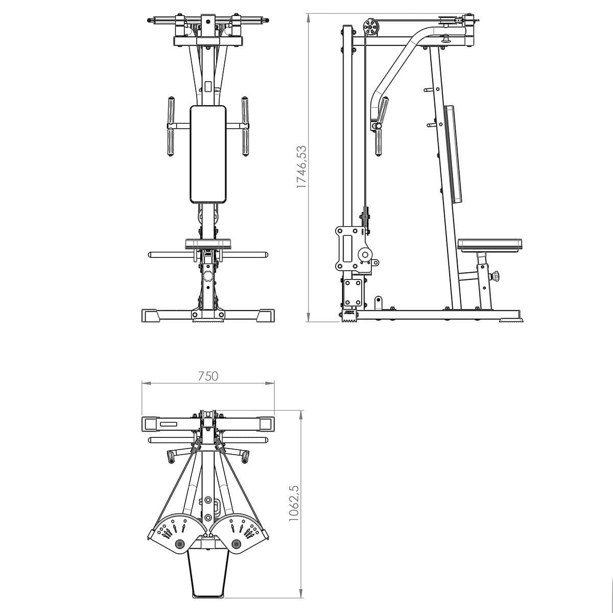 ATX Pec Fly / Rear Delt Combo