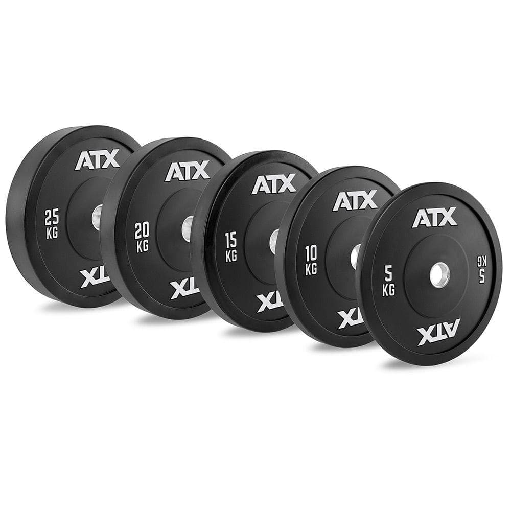 ATX® Gym Bumper Plate / Weight Plates 100kg set