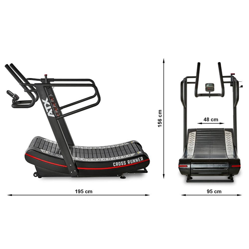ATX Cross Runner - Curved Treadmill with Resistance Control