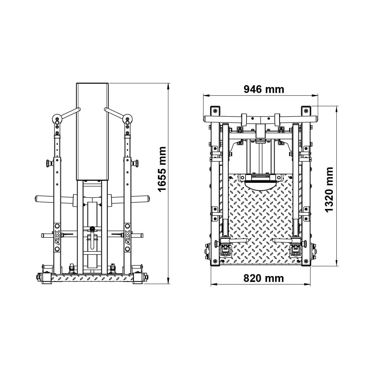 ATX Standing Chest Press