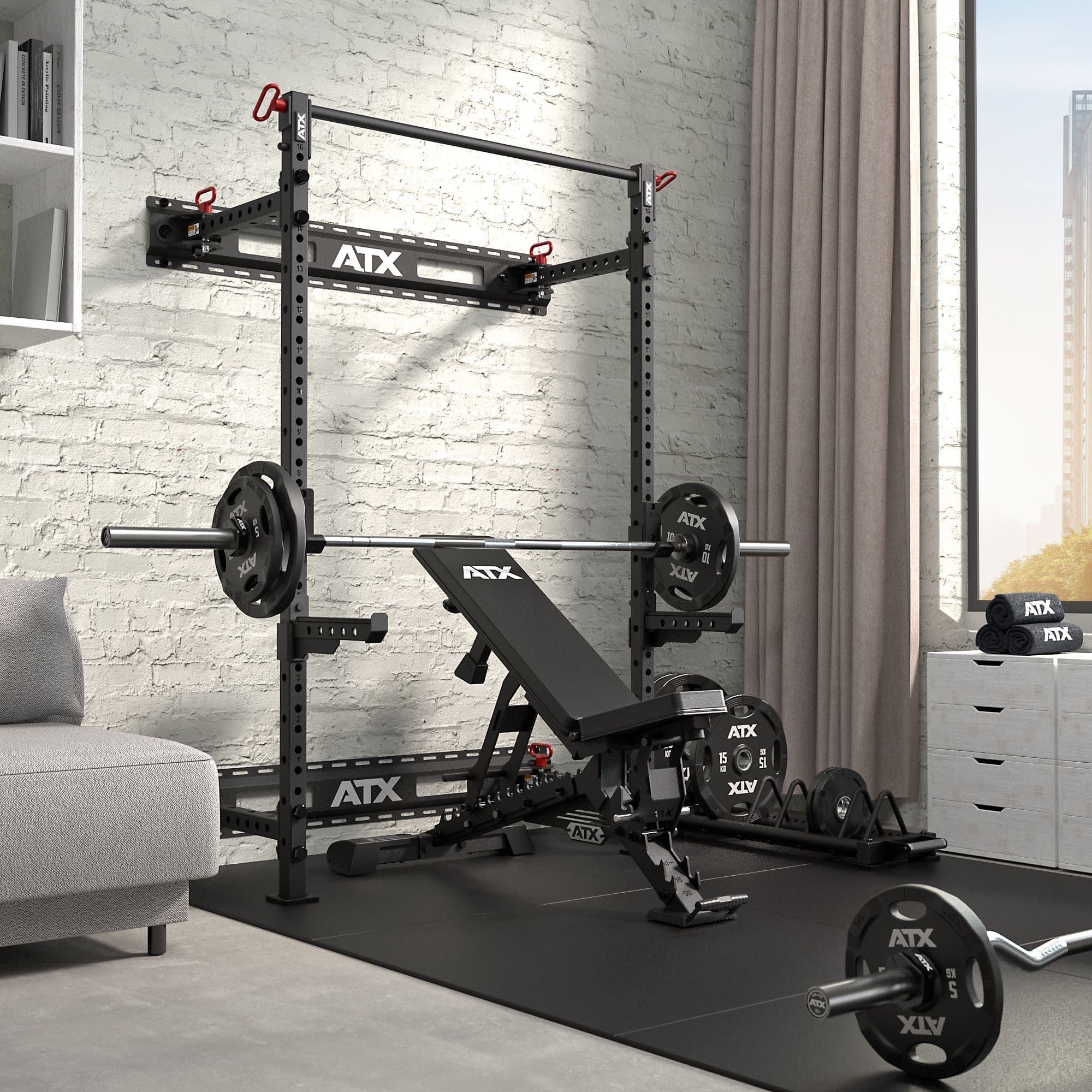 ATX Fold Back Rack FBR-500