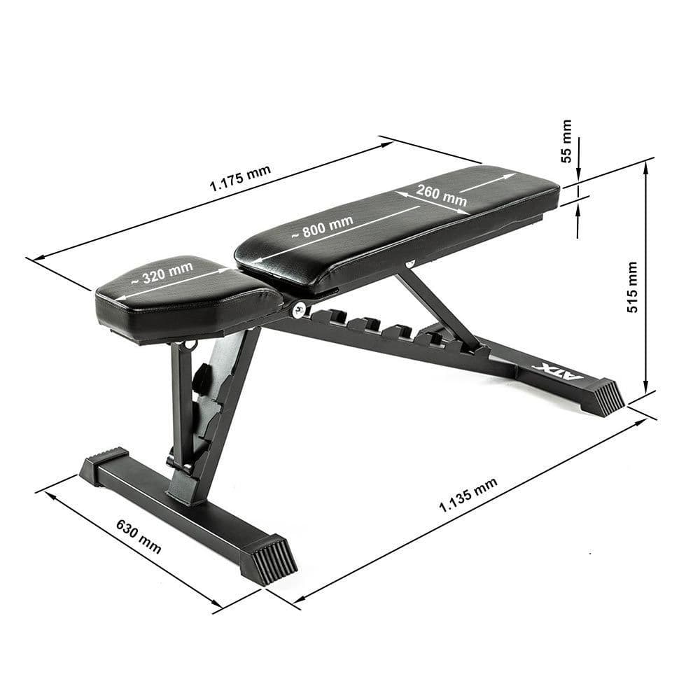 Adjustable weight bench FID-102